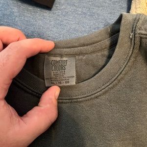 Comfort colors crew neck